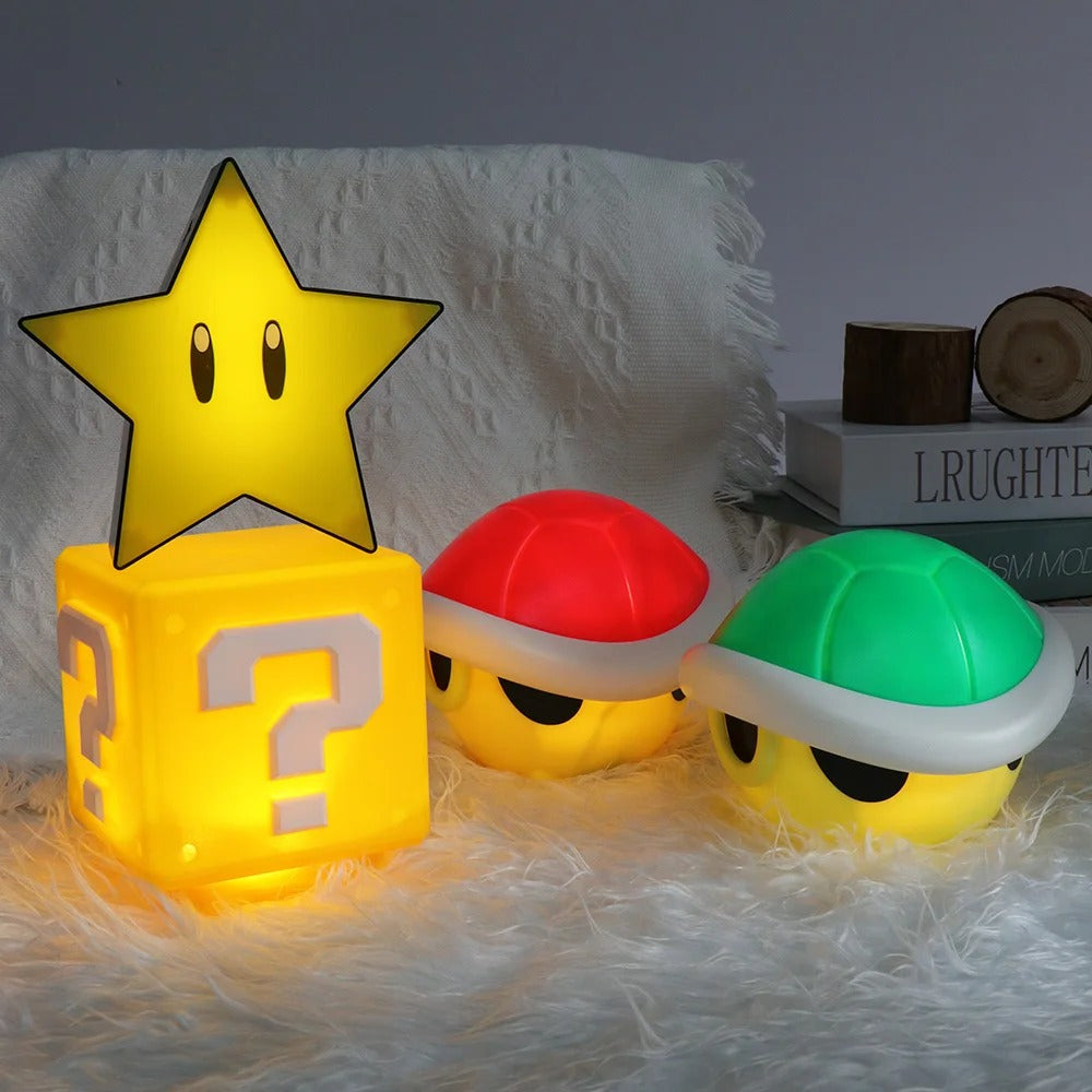 Super Mario Question Night Light
